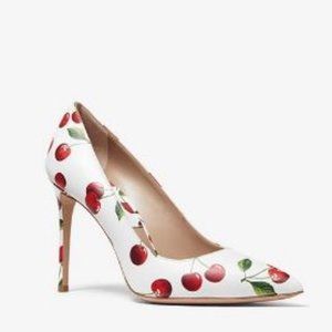 Gretel Cherry Leather Pump